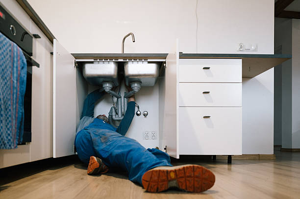 Professional Drain Cleaning technician working in Wheeling, WV